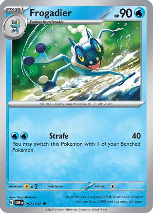Frogadier 057 - Uncommon