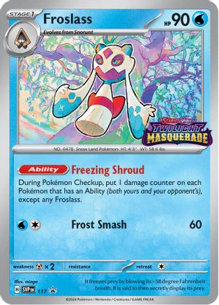 Froslass 117 - Holofoil - Promo