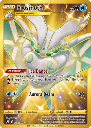 Frosmoth (Secret) 204/192 - Holofoil - Secret Rare