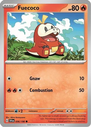 Fuecoco (Mirage Holo) 036/198 - Holofoil - Promo