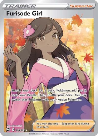Furisode Girl (Full Art) 190 - Holofoil - Ultra Rare