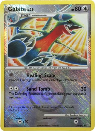 Gabite - 59/147 (Championship Promo)/147 - Reverse Holofoil - Promo