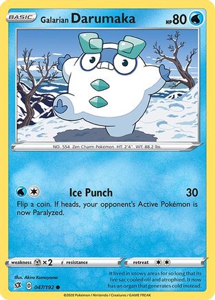 Galarian Darumaka 047/192 - Common