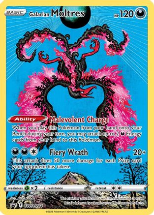 Galarian Moltres SWSH284 - Holofoil - Promo