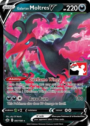 Galarian Moltres V - Holofoil - Ultra Rare