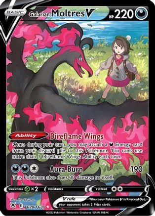 Galarian Moltres V TG20 - Holofoil - Ultra Rare