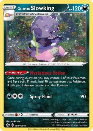 Galarian Slowking (Cosmos Holo) 098 - Holofoil - Holo Rare