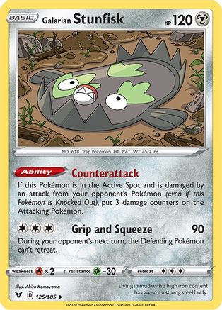 Galarian Stunfisk 125 - Uncommon