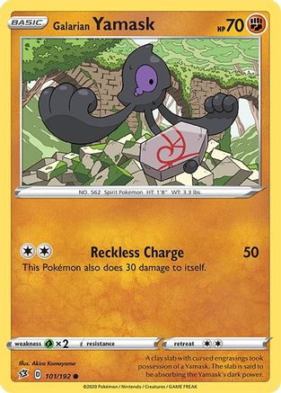 Galarian Yamask 101 - Common