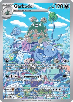 Garbodor 204/182 - Holofoil - Illustration Rare