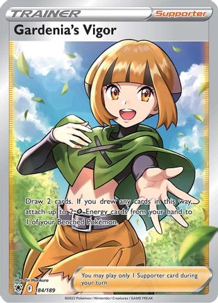 Gardenia's Vigor (Full Art) 184 - Holofoil - Ultra Rare