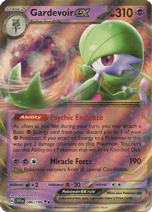 Gardevoir ex 086/198 - Holofoil - Double Rare
