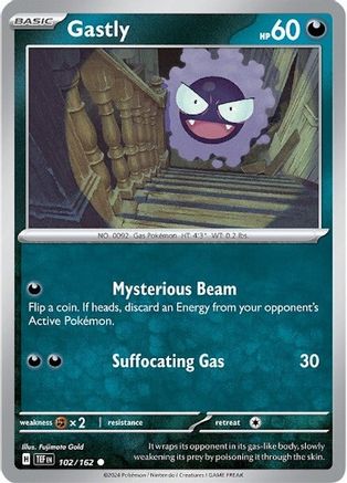 Gastly 102/162  - Common