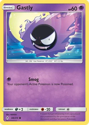 Gastly (68) (68) 068 - Common