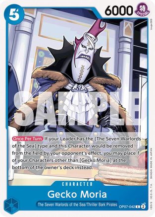 Gecko Moria (042) (OP07-042) - Common