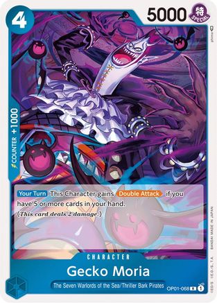 Gecko Moria (OP01-068) - Rare