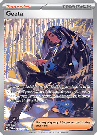 Geeta 226/197 - Holofoil - Special Illustration Rare