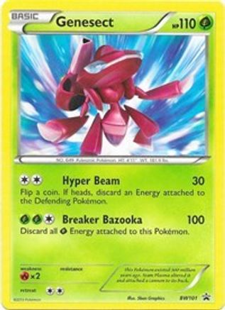 Genesect - BW101 - Promo