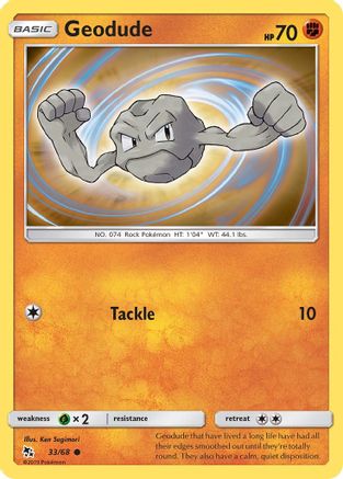 Geodude 033 - Common
