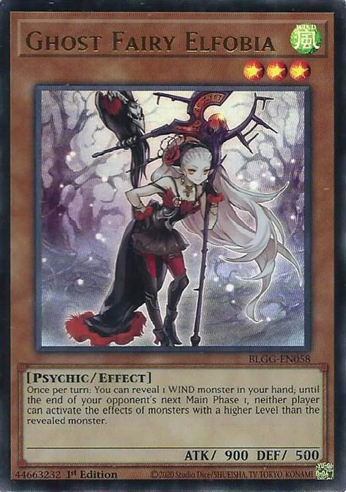 Ghost Fairy Elfobia (BLGG-EN058) - Ultra Rare