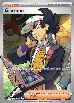 Giacomo 252/193  - Holofoil - Ultra Rare