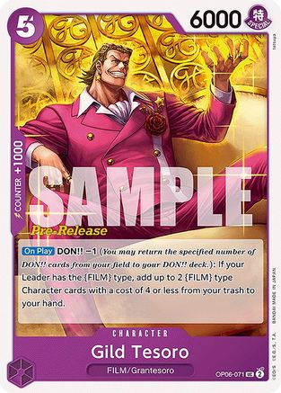 Gild Tesoro (OP06-071) - Uncommon