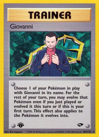 Giovanni (104) (104) 104 - 1st Edition - Rare