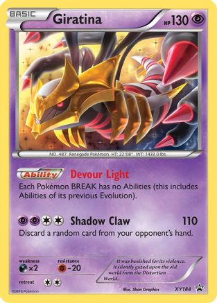 Giratina XY184 - Holofoil - Promo