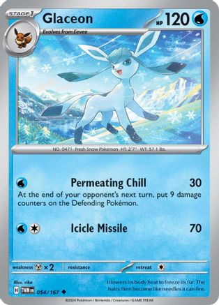Glaceon 054  - Uncommon