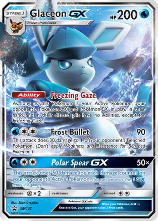 Glaceon GX SM147 - Holofoil - Promo