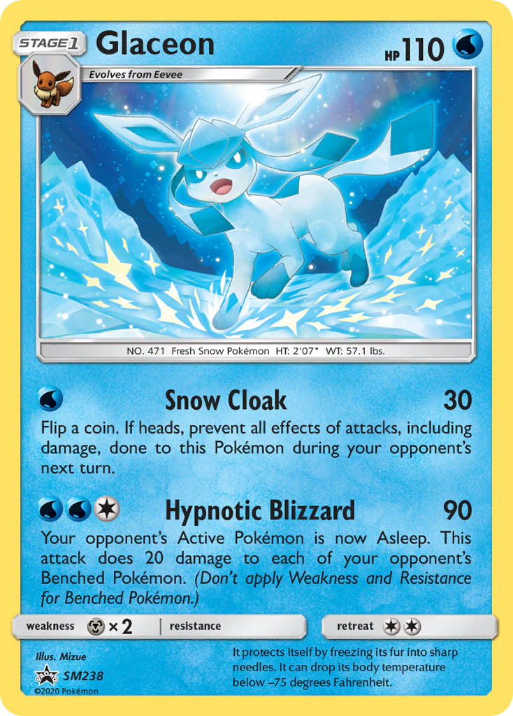 Glaceon SM238 - Promo