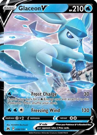 Glaceon V 038 - Holofoil - Ultra Rare