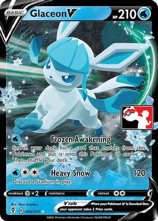 Glaceon V - Holofoil - Ultra Rare