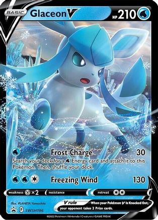Glaceon V SWSH196 - Holofoil - Promo