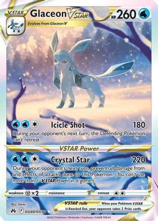Glaceon VSTAR GG40 - Holofoil - Ultra Rare