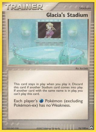 Glacia's Stadium - Reverse Holofoil - Uncommon