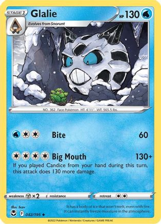 Glalie 042 - Uncommon