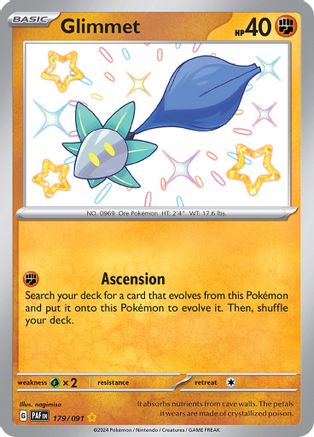 Glimmet 179  - Holofoil - Shiny Rare