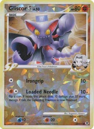 Gliscor E4 (Cracked Ice) 062/111 - Reverse Holofoil - Promo