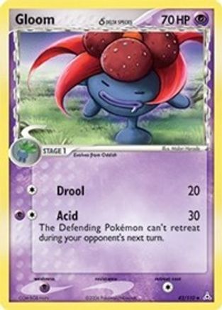 Gloom (Delta Species) 042 - Reverse Holofoil - Uncommon