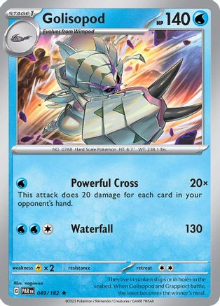 Golisopod 049 - Holofoil - Rare