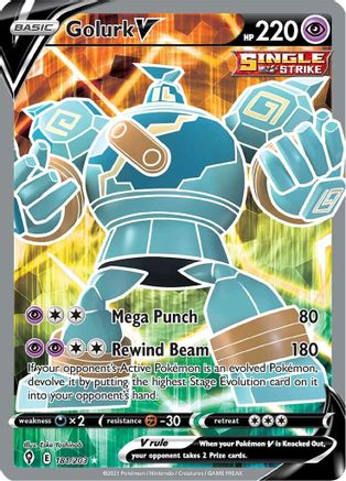 Golurk V (Full Art) 181 - Holofoil - Ultra Rare