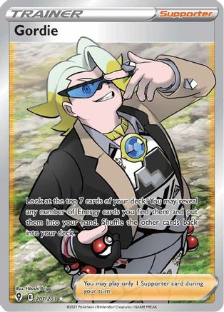 Gordie (Full Art) 201 - Holofoil - Ultra Rare