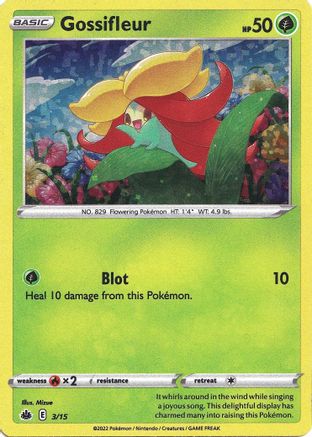 Gossifleur 003/15 - Holofoil - Promo