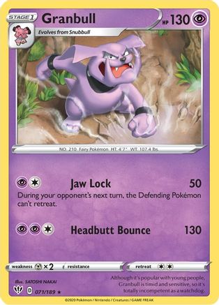 Granbull 071 - Rare
