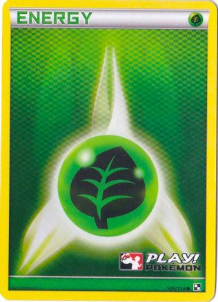 Grass Energy (Play! Pokemon) 105/114 - Holofoil - Promo