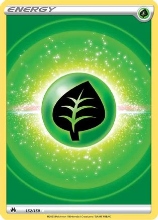 Grass Energy (Texture Full Art) 152 - Holofoil - Ultra Rare