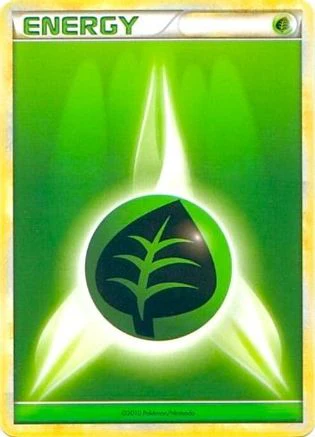 Grass Energy (2010 Unnumbered HGSS Style Non-Holo) - Common