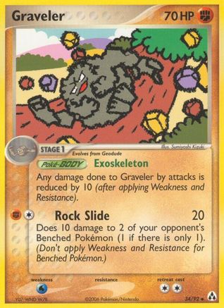 Graveler - Reverse Holofoil - Uncommon