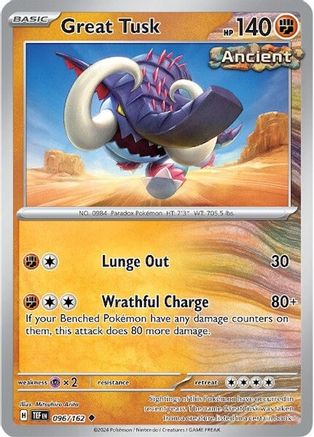 Great Tusk 096/162  - Uncommon